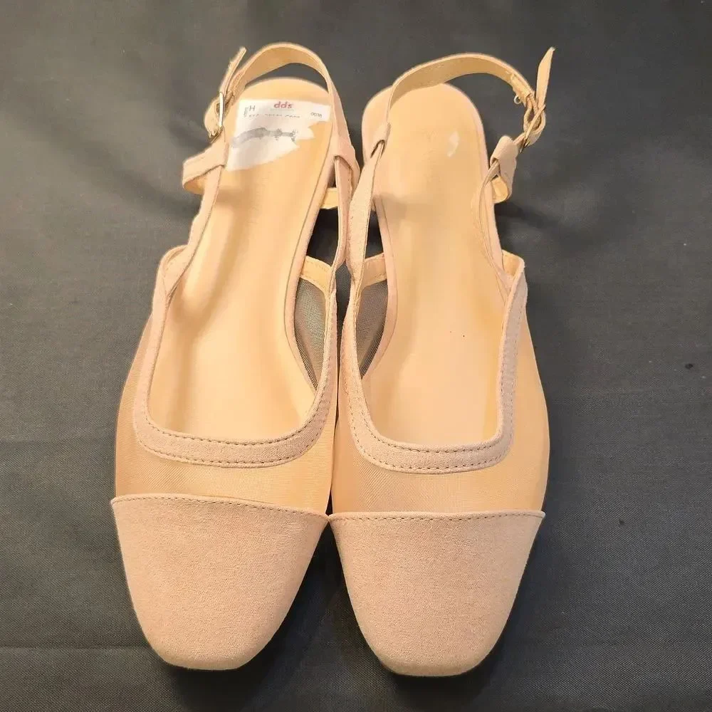 BRAND NEW WILD DIVA LOUNGE SLINGBACK WOMEN'S FLAT